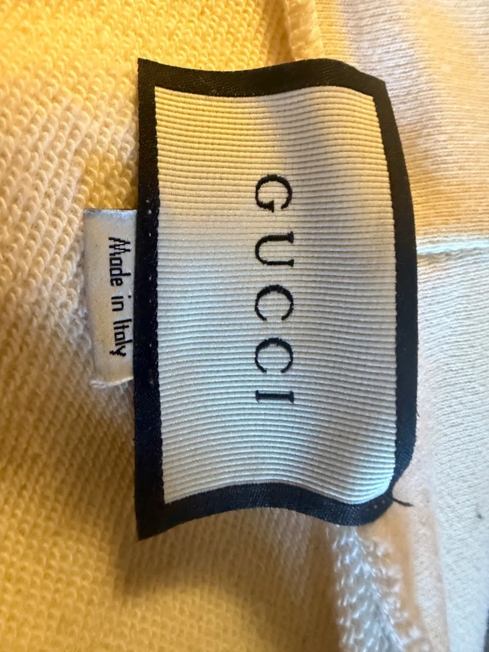 Gucci Game Logo Felted Cotton Jersey Zip Hoodie,